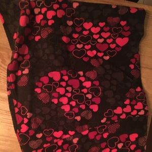 Lularoe heart TC leggings
